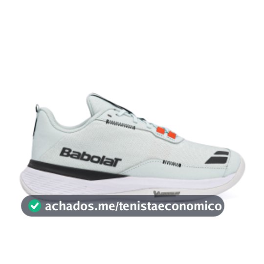 Tênis Babolat SFX EVO - Clay Saibro - Azul Claro e Preto