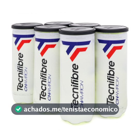 Bola de Tênis Tecnifibre Champion One (6UN)